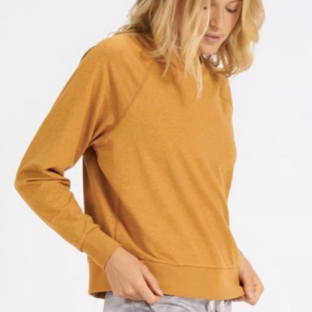 Vuori Mustard Sweatshirt